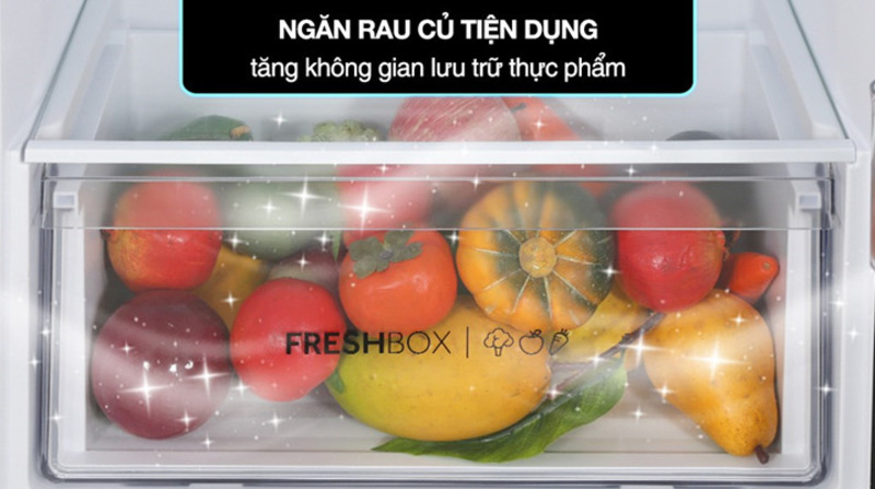 Aqua Inverter 189 lít AQR-T220FA(FB) với công suất tiêu thụ và thiết kế chất liệu cao cấp độ bền lâu dài