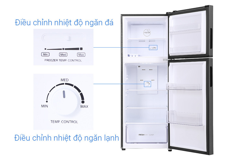 Tủ lạnh Aqua Inverter 212 lít AQR-T239FA(HB) được trang bị công nghệ làm lạnh đa chiều