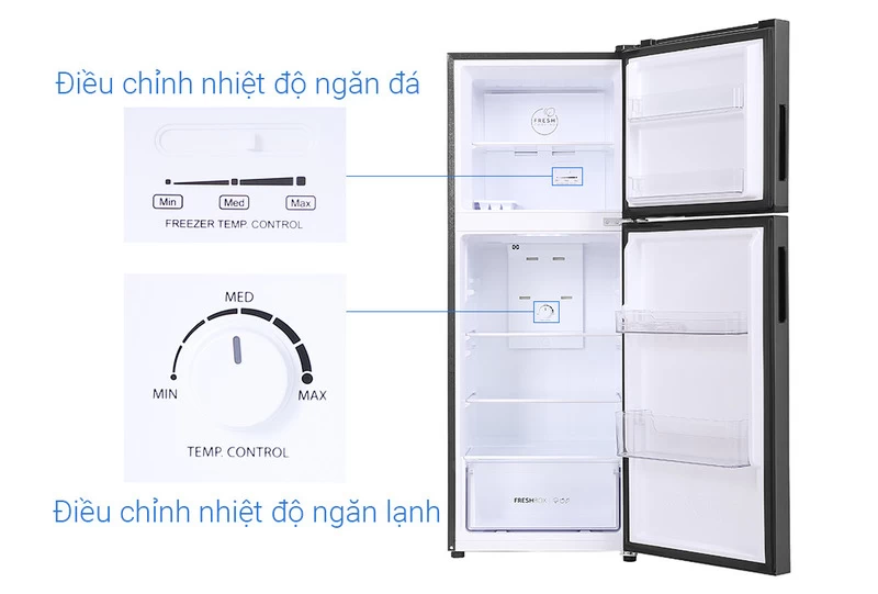 Tủ lạnh Aqua Inverter 212 lít AQR-T239FA(HB) được trang bị công nghệ làm lạnh đa chiều Tủ lạnh Aqua Inverter 212 lít AQR-T239FA(HB) được trang bị công nghệ làm lạnh đa chiều