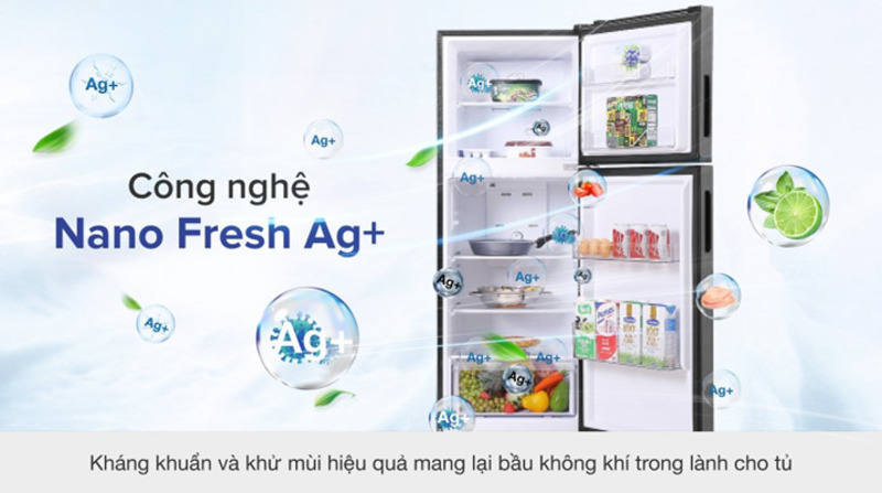 Aqua Inverter 212 lít AQR-T239FA(HB) với thiết kế chắc chắn với vật liệu bền bỉ