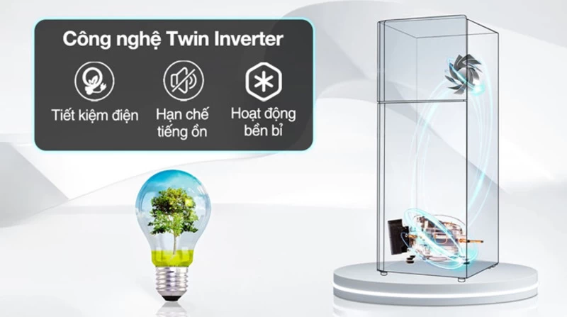 Aqua Inverter 347 lít AQR-T390FA(WGM) sở hữu thiết kế tiện lợi và hệ thống làm lạnh toàn diện Aqua Inverter 347 lít AQR-T390FA(WGM) sở hữu thiết kế tiện lợi và hệ thống làm lạnh toàn diện