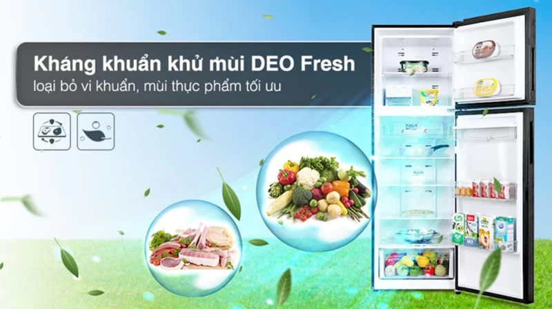 Tủ lạnh Aqua Inverter 347 lít AQR-T400FA(WFB) được trang bị hệ thống làm lạnh 360 độ Tủ lạnh Aqua Inverter 347 lít AQR-T400FA(WFB) được trang bị hệ thống làm lạnh 360 độ