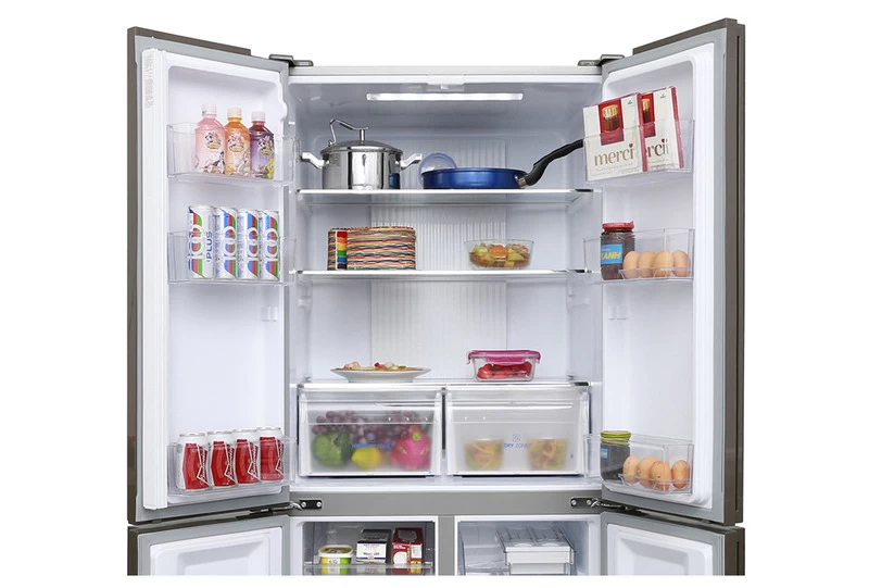 Aqua Inverter 456 lít Multi Door AQR-IG525AM GB được chế tạo chất liệu cao cấp bền bỉ Aqua Inverter 456 lít Multi Door AQR-IG525AM GB được chế tạo chất liệu cao cấp bền bỉ