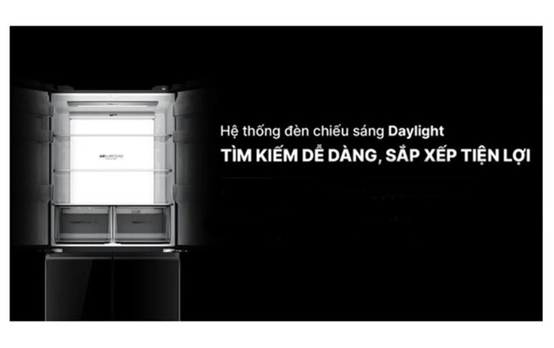 Tủ lạnh Aqua Inverter 660 lít Multi Door AQR-M727XA(GB)U1 không chỉ nổi bật về công nghệ làm lạnh và bảo quản thực phẩm mà còn được trang bị nhiều tiện ích thông minh mang lại sự tiện lợi tối đa cho người dùng