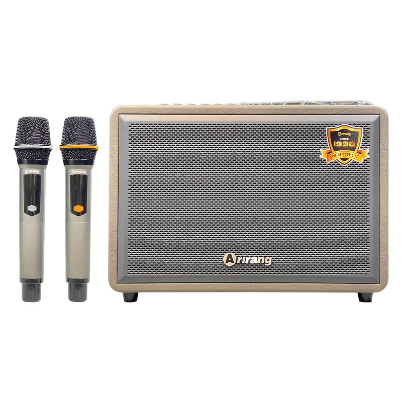 Bộ loa karaoke di động Arirang AM2 được trang bị công nghệ xử lý âm thanh số DSP hiện đại, giúp cải thiện đáng kể chất lượng âm thanh đầu ra Bộ loa karaoke di động Arirang AM2 được trang bị công nghệ xử lý âm thanh số DSP hiện đại, giúp cải thiện đáng kể chất lượng âm thanh đầu ra