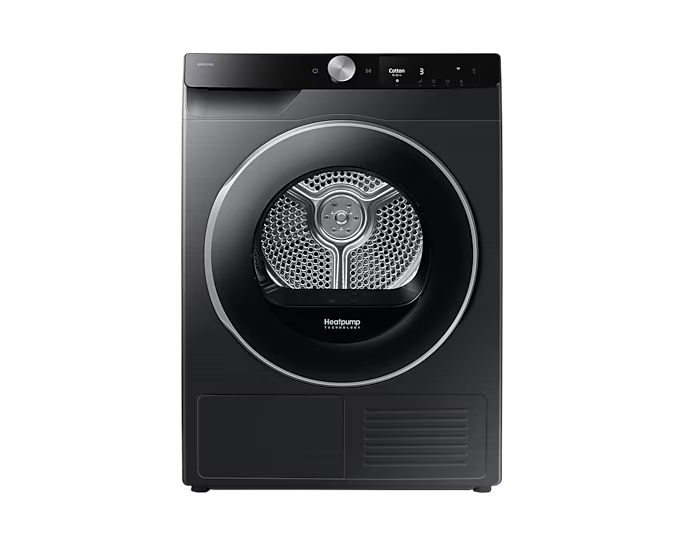 Máy sấy bơm nhiệt Samsung 9 kg DV90T6240LB/SV