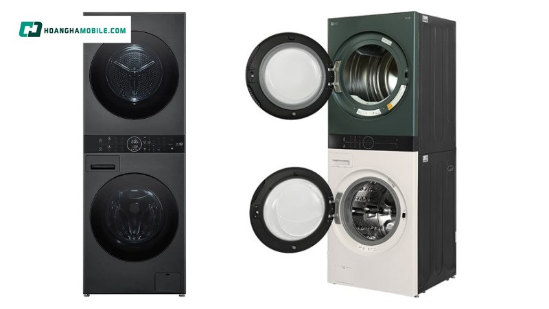 Tháp giặt sấy LG Tháp giặt sấy LG