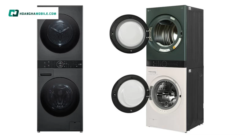 Tháp giặt sấy LG Tháp giặt sấy LG