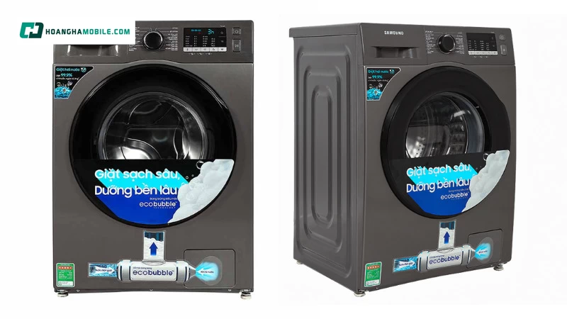 Máy giặt Samsung được thiết kế sang trọng, tinh tế với chất liệu bền bỉ và màn hình hiển thị trực quan Máy giặt Samsung được thiết kế sang trọng, tinh tế với chất liệu bền bỉ và màn hình hiển thị trực quan