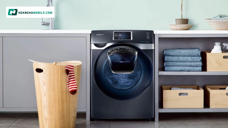 Tiện ích thông minh, nâng cao trải nghiệm sử dụng trên máy giặt Samsung Tiện ích thông minh, nâng cao trải nghiệm sử dụng trên máy giặt Samsung