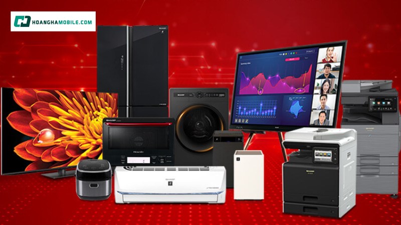 Các dòng sản phẩm tiêu biểu của thương hiệu Sharp Các dòng sản phẩm tiêu biểu của thương hiệu Sharp