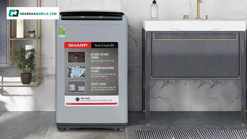 Máy giặt Sharp với công nghệ giặt tiên tiến Máy giặt Sharp với công nghệ giặt tiên tiến
