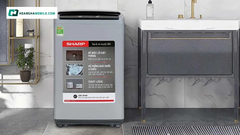 Máy giặt Sharp với công nghệ giặt tiên tiến Máy giặt Sharp với công nghệ giặt tiên tiến