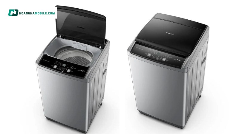 Máy giặt Sharp có thiết kế sang trọng, phù hợp với nhiều không gian sống khác nhau Máy giặt Sharp có thiết kế sang trọng, phù hợp với nhiều không gian sống khác nhau