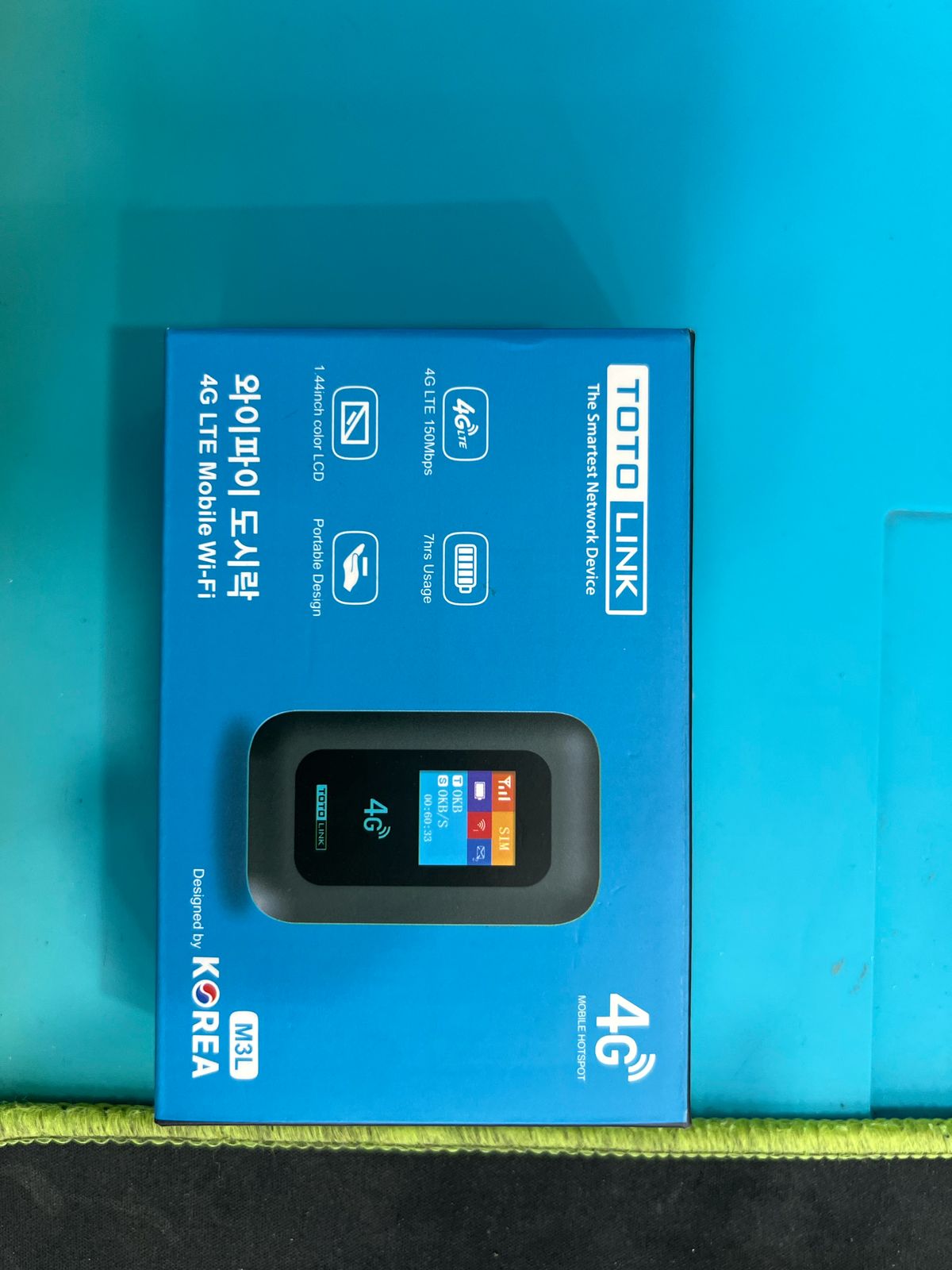 Bộ phát Wifi di động 4G LTE Totolink M3L - Wifi 6 AX300, tốc độ 150Mbps