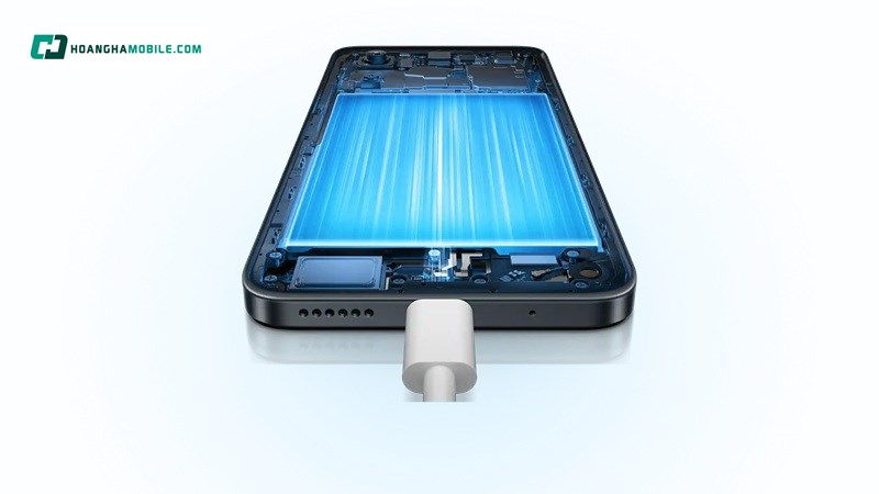 Xiaomi Redmi 13 một lần nữa dẫn điểm với viên pin 5030mAh, cao hơn một chút so với 5000mAh trên Redmi 12 Xiaomi Redmi 13 một lần nữa dẫn điểm với viên pin 5030mAh, cao hơn một chút so với 5000mAh trên Redmi 12