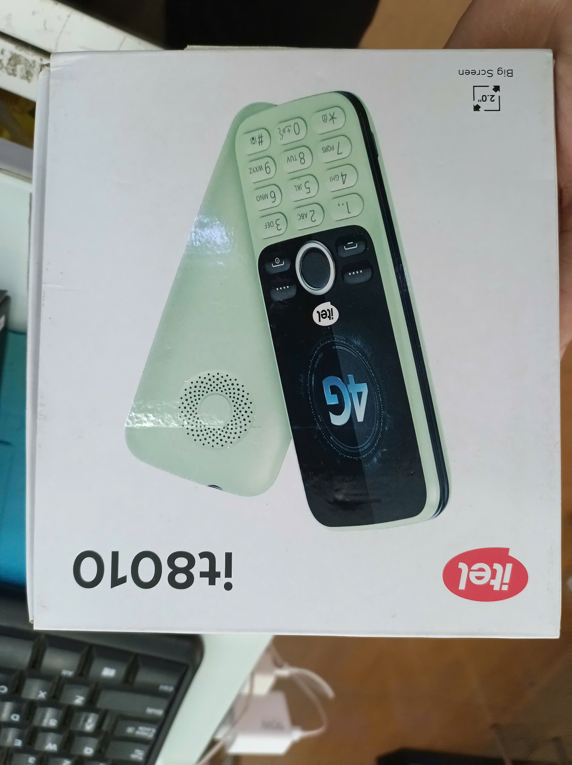 Điện thoại di động Itel it8010, màu Đen (Black) - TBH