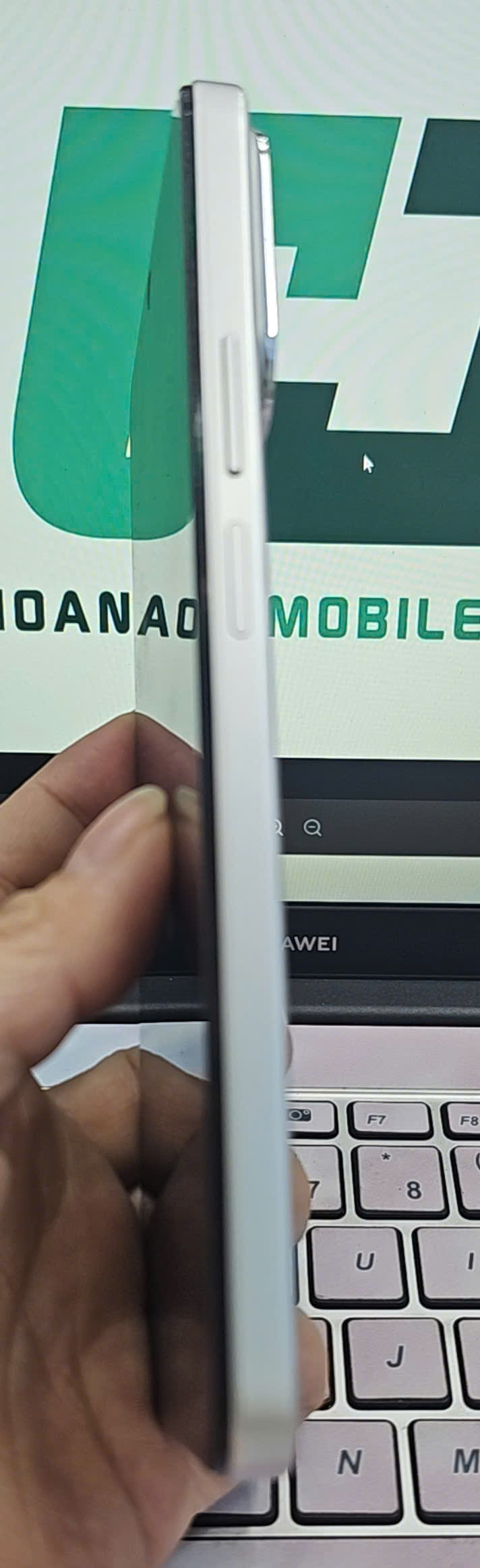 Điện thoại thông minh Honor X7c (8+256GB) Trắng (Moonlight White) - TBH