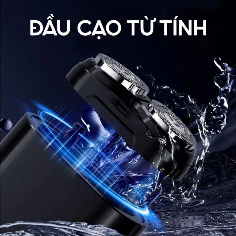 Đầu cạo từ tính trên máy cạo râu Enchen Pocket Shaver K8 Đầu cạo từ tính trên máy cạo râu Enchen Pocket Shaver K8