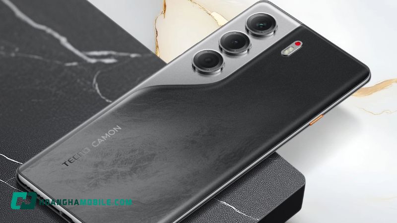 TECNO CAMON 40 Pro sở hữu hệ thống camera ấn tượng với cảm biến chính 50MP kết hợp với camera góc siêu rộng 8MP