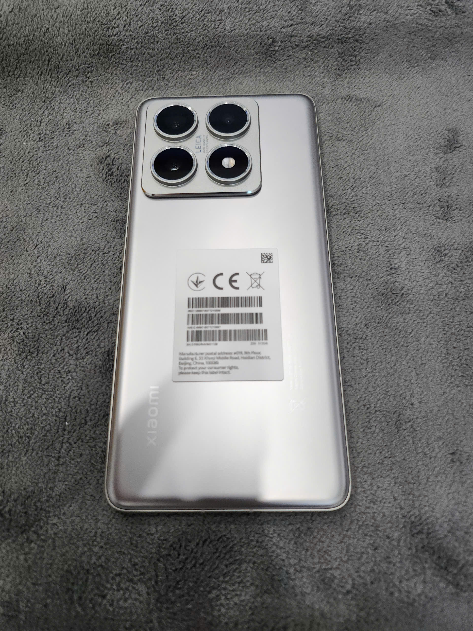  ĐTDĐ XIAOMI 14T PRO 12/512 - XÁM - TBH