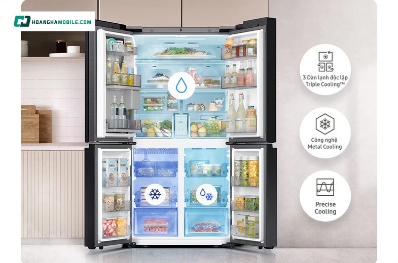 Hệ thống mà lạnh Triple Cooling. Hệ thống mà lạnh Triple Cooling.