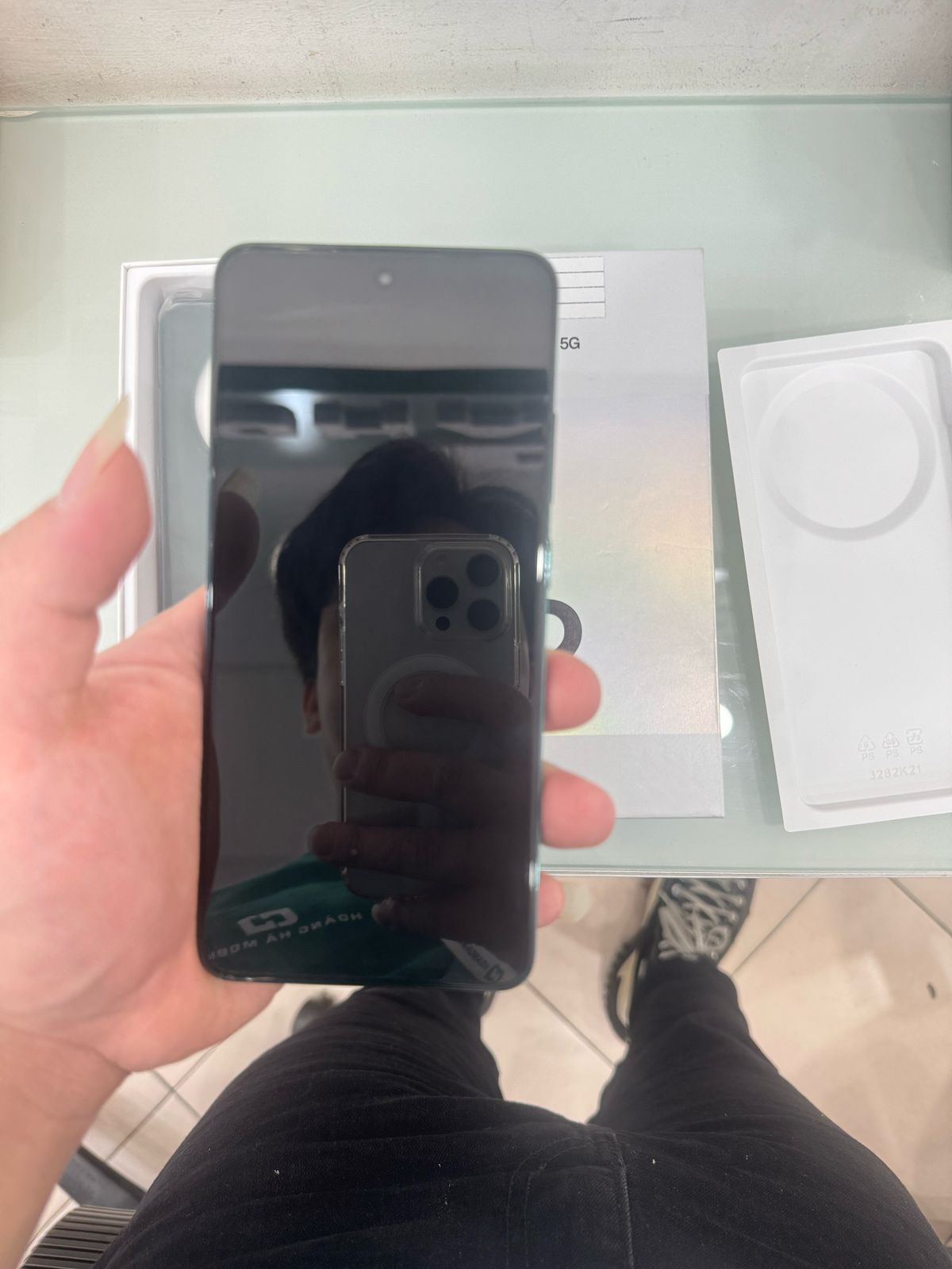 Điện thoại di động OPPO CPH2637 - Reno12 F 5G 8GB, Xanh lá- Hàng TBH-749 Giải Phóng, HN