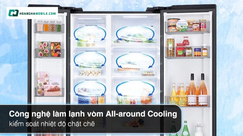 Thực phẩm luôn tươi lâu đồng đều nhiệt độ. Thực phẩm luôn tươi lâu đồng đều nhiệt độ.