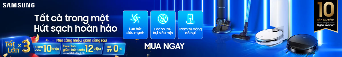 Tất cả trong một - Hút sạch hoàn hảo