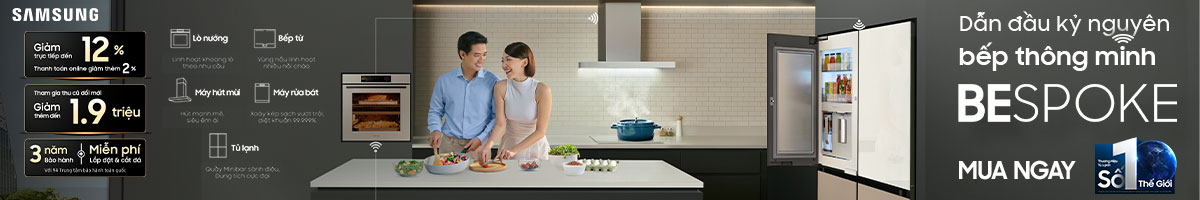 Dẫn đầu kỷ nguyên bếp thông minh