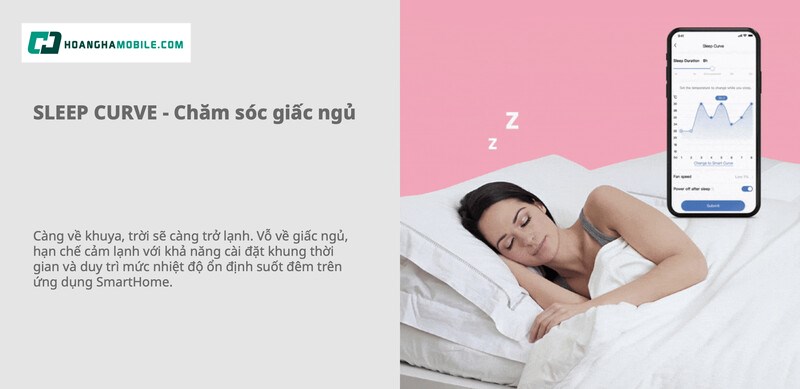 Chế độ Sleep Mode và Sleep Curve. Chế độ Sleep Mode và Sleep Curve.