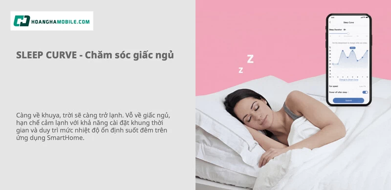 Chế độ Sleep Mode và Sleep Curve. Chế độ Sleep Mode và Sleep Curve.