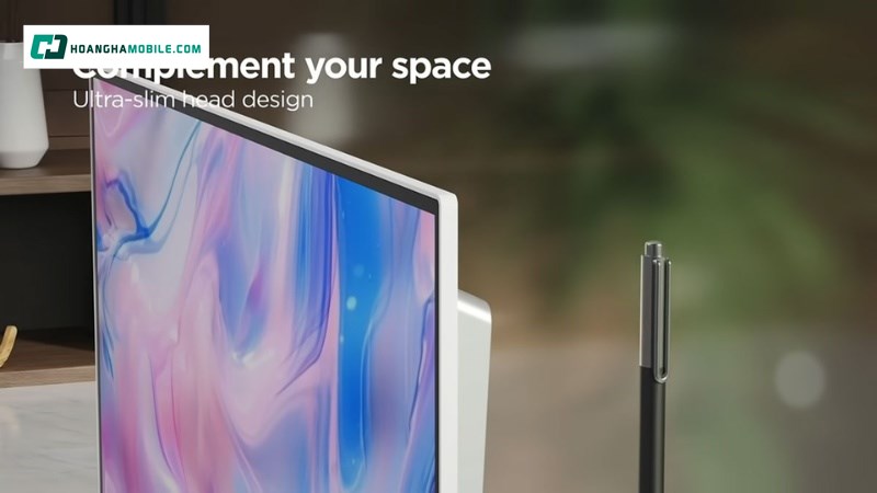 Thiết kế tối giản viền siêu mỏng.
