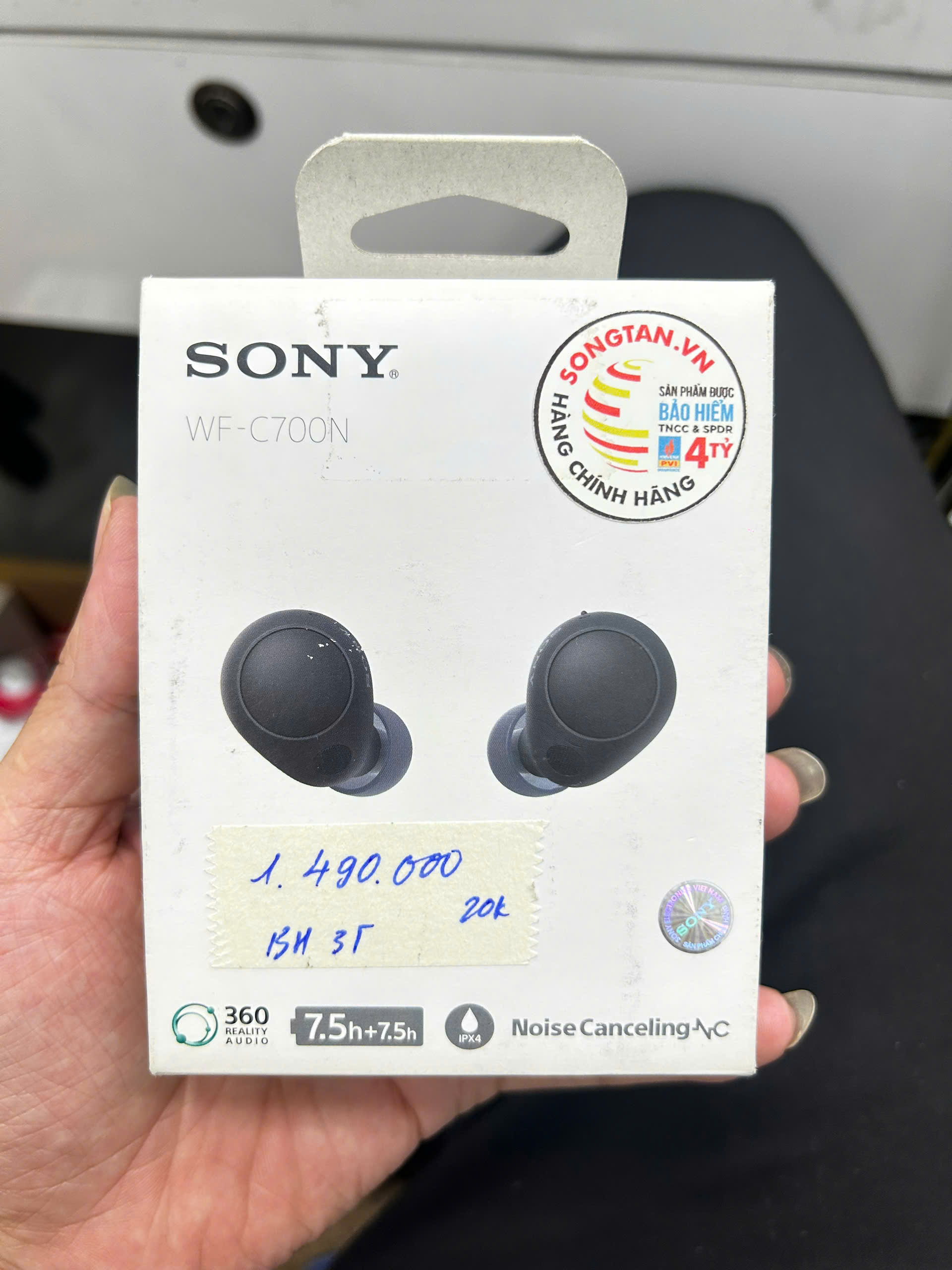 ai nghe True Wireless chống ồn SONY WF-C700N (DEMO) - S0110118928-TBH