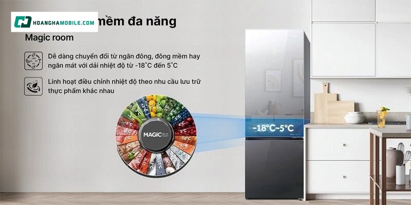 Công nghệ làm lạnh đa chiều.