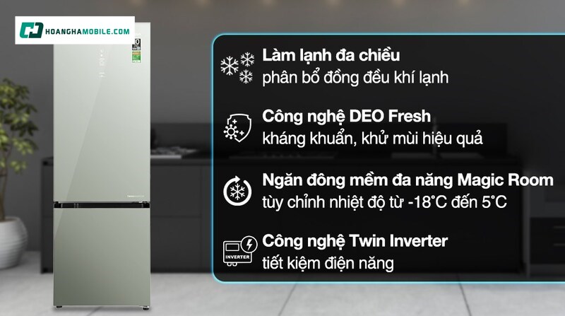Công nghệ khử khuẩn, khử mùi DEO Fresh.