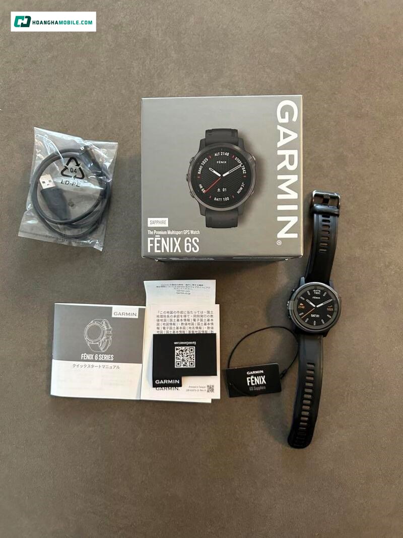 Đồng hồ Garmin Fenix 6S Sapphire. Đồng hồ Garmin Fenix 6S Sapphire.