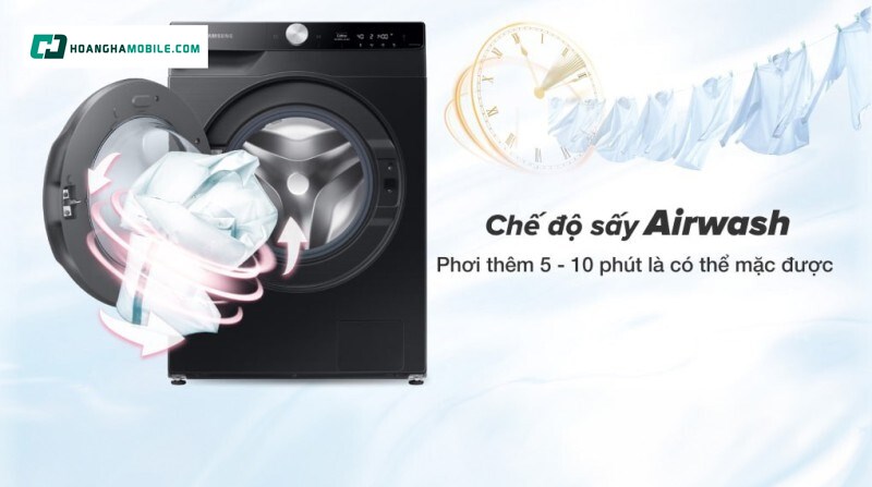 Chế độ sấy Airwash.