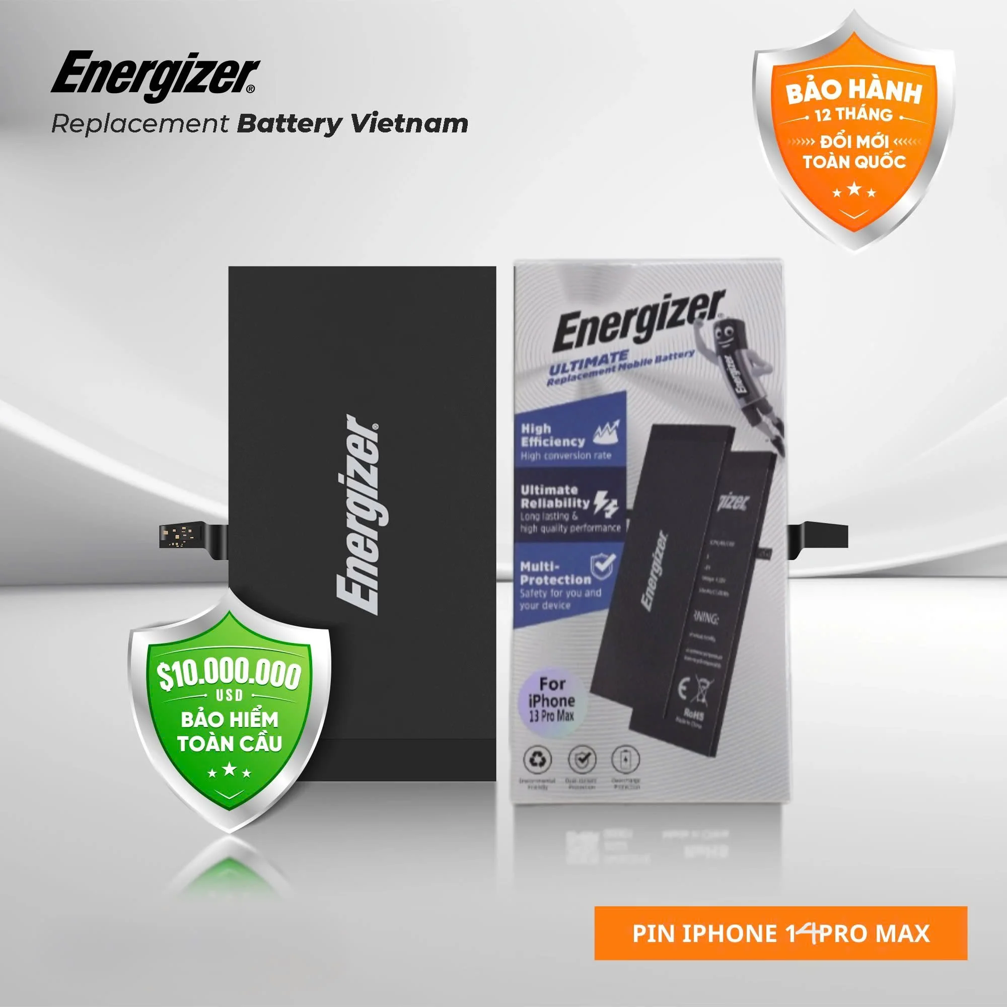 Pin Energizer iPhone 14 Pro Max ECA14PM4323P