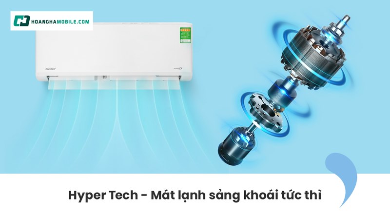 Làm lạnh siêu tốc Hyper Tech.