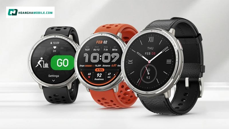 Amazfit Active 2 Premium Sapphire (dây da) là mẫu đồng hồ thông minh cao cấp với thiết kế sang trọng Amazfit Active 2 Premium Sapphire (dây da) là mẫu đồng hồ thông minh cao cấp với thiết kế sang trọng