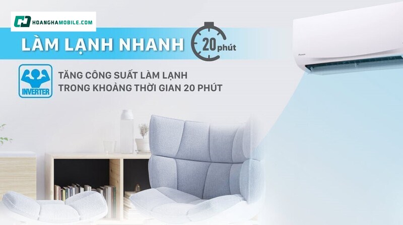 Làm lạnh nhanh tức thì với Powerful. Làm lạnh nhanh tức thì với Powerful.