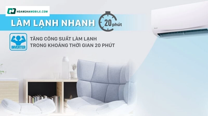 Làm lạnh nhanh tức thì với Powerful. Làm lạnh nhanh tức thì với Powerful.