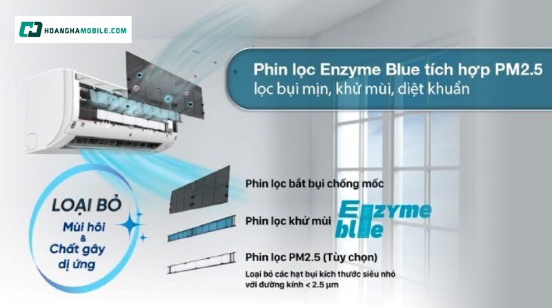 Bộ lọc kép Enzyme Blue và PM2.5. Bộ lọc kép Enzyme Blue và PM2.5.