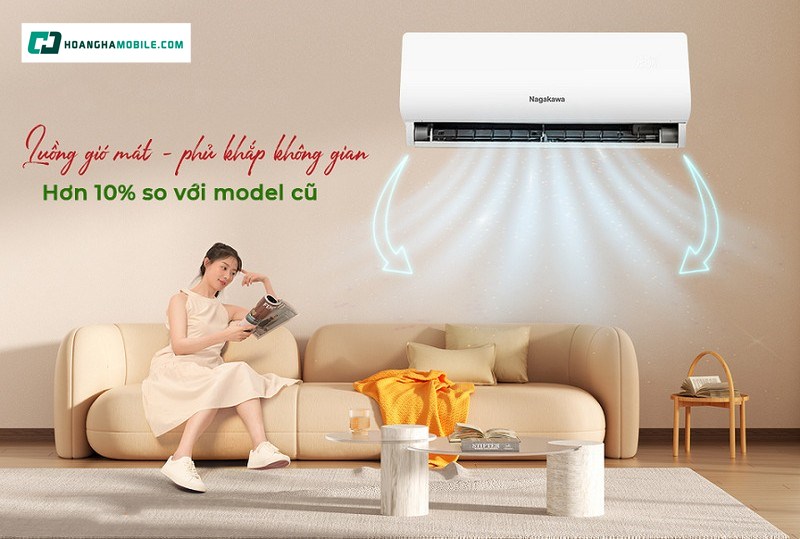 Làm mát hiệu quả với mọi không gian nhỏ.