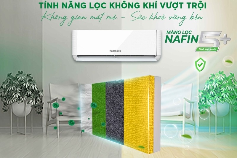 Bảo vệ hô hấp với màng lọc tiêu chuẩn.