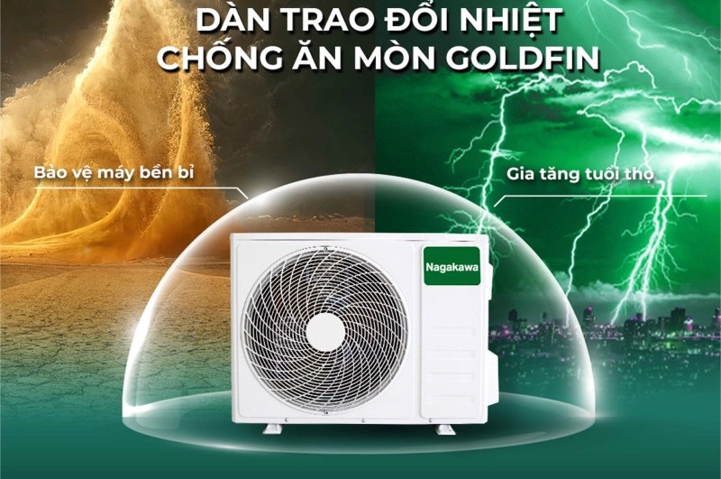 Thiết kế bền bỉ chống ăn mòn.