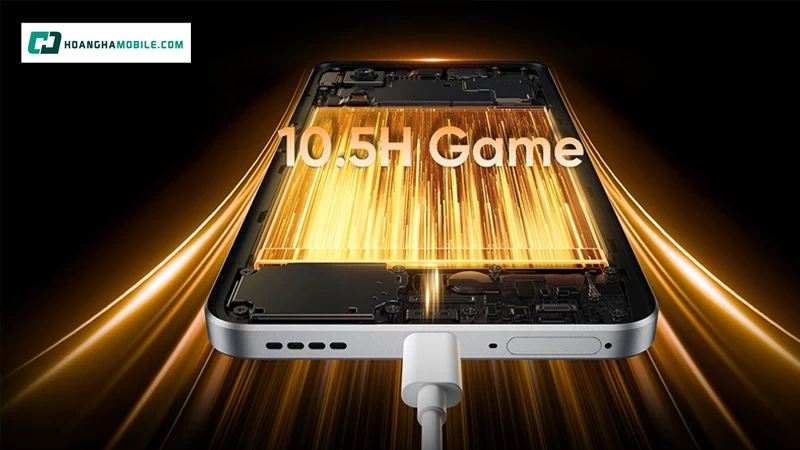 realme 14 5G có dung lượng pin 6000mAh và sạc nhanh 45W, thoải mái dùng cả ngày realme 14 5G có dung lượng pin 6000mAh và sạc nhanh 45W, thoải mái dùng cả ngày