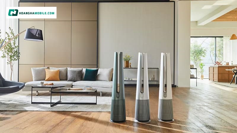 Máy lọc không khí LG có diện tích hoạt động linh hoạt, phù hợp mọi không gian Máy lọc không khí LG có diện tích hoạt động linh hoạt, phù hợp mọi không gian