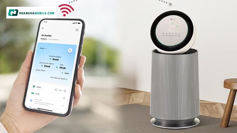 Máy lọc không khí LG được tích hợp nhiều tính năng thông minh Máy lọc không khí LG được tích hợp nhiều tính năng thông minh